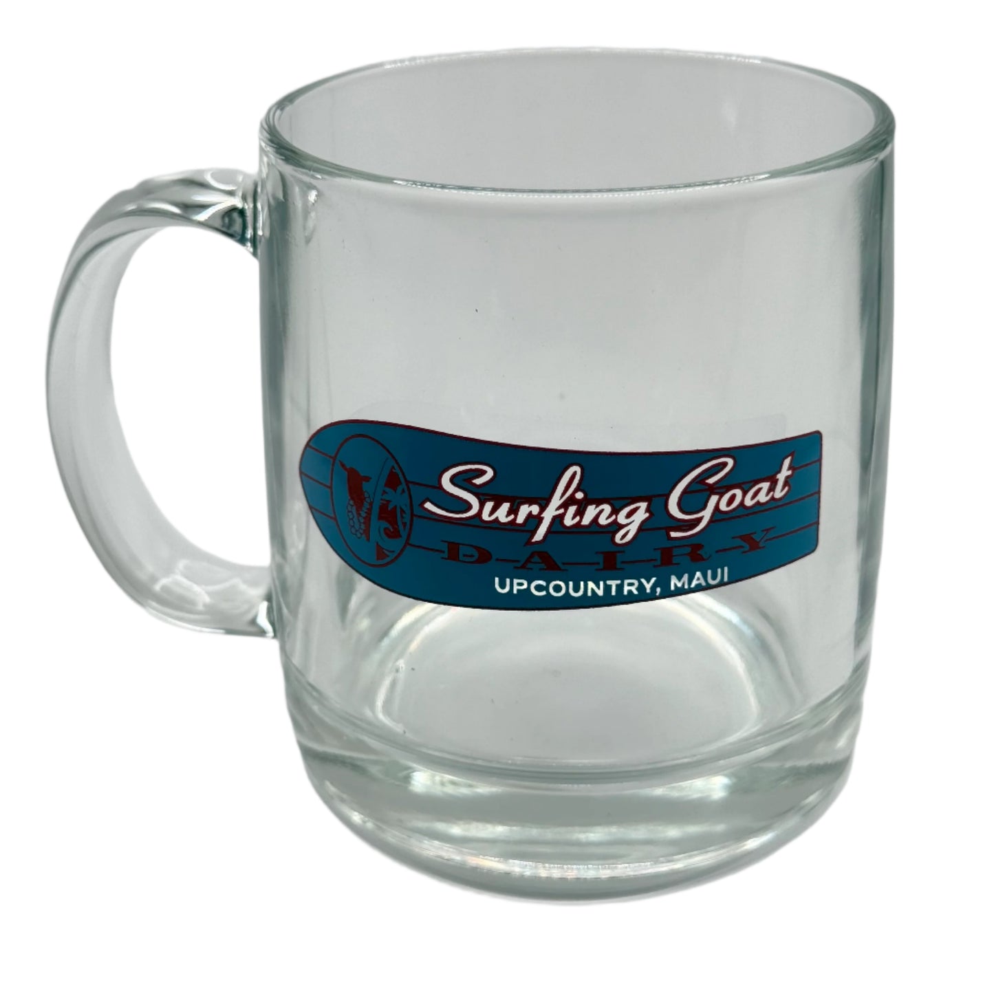 Clear Vintage Surfboard Coffee Mug
