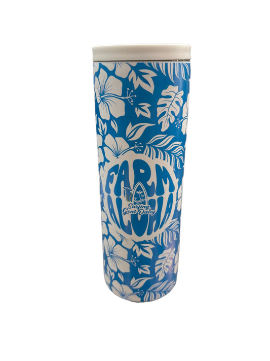 "Farm Aloha" Flower Tumbler
