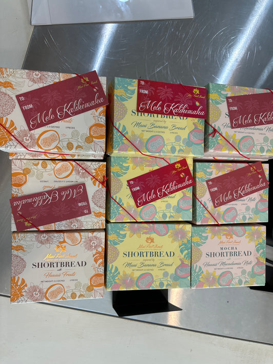 Maui fruit shortbread