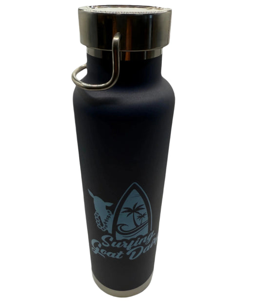 Stainless Steal Bottle "Blue On Blue" - 22oz
